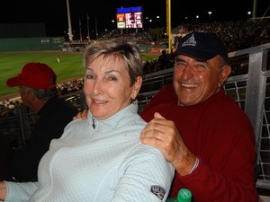 Husband and Wife at Jetblue Park