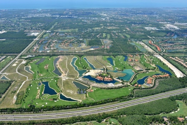 talis park aerial view