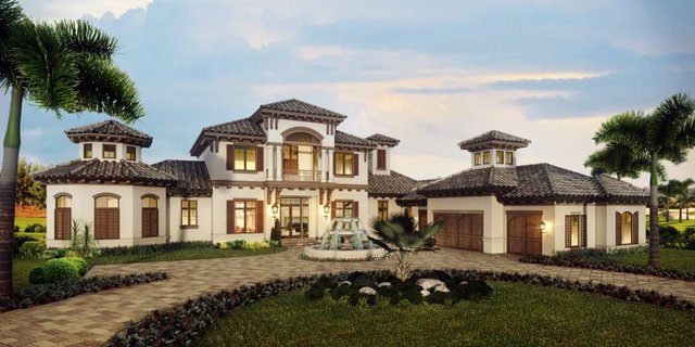 Stellar Living Homes Cipriani Estate model at Talis Park to feature classical interior