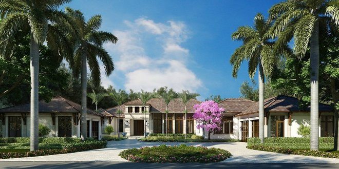 Gulfshore Homes’ Dorado model under construction in Talis Park